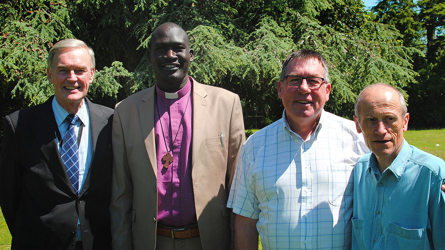 South Sudanese Archbishop visits Moorlands College
