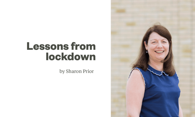 Lessons from lockdown